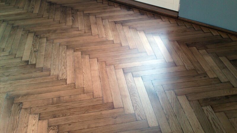 Układanie parkietu, cyklinowanie bezpyłowe, lakierowanie w Warszawie - efekt końcowy
