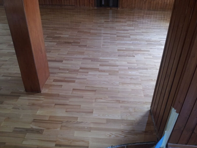 Cyklinowanie na poddaszu